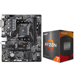 AMD Ryzen 7 5700X+A520MH 