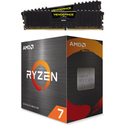 AMD Ryzen 7 5700X+増設メモリCMK16GX4M2E3200C16［DIMM DDR4 /8GB /2