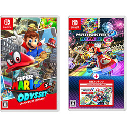 【期間限定】 スーパーマリオ オデッセイ + マリオカート８ デラックス ＋ コース追加パス 同時購入セット