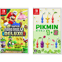 yԌz New X[p[}IuU[Y U fbNX + Pikmin 1+2 wZbg