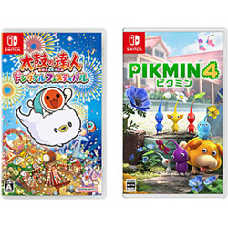 【期間限定】 太鼓の達人 ドンダフルフェスティバル + Pikmin 4 同時購入セット