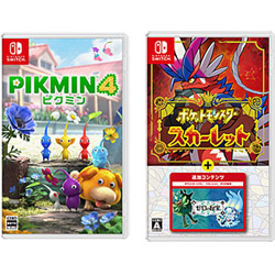 【期間限定】 Pikmin 4 + ポケットモンスター スカーレット＋ゼロの秘宝 同時購入セット