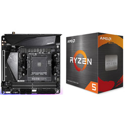  AMD Ryzen 5 5600X+B550IAPROAX