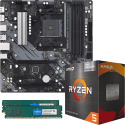 AMD Ryzen 5 5600GT + A520M Phantom Gaming 4 + 増設メモリ｜の通販は 