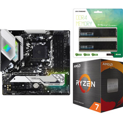 【38,980円】AMD Ryzen 7 5700X + マザーボード + メモリ 【38,980円】AMD Ryzen 7 5700X + マザーボード + メモリ