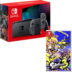 【期間限定】 Nintendo Switch Joy-Con(L)/(R) グレー + スプラトゥーン3 同時購入セット