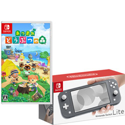 【期間限定】 Nintendo Switch Lite グレー [ゲーム機本体] [HDH-S-GAZAA] + あつまれ　どうぶつの森  【Switchゲームソフト】 同時購入セット