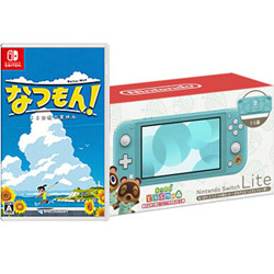 【期間限定】 「Nintendo Switch Lite あつまれ　どうぶつの森セット　〜まめきち＆つぶきちアロハ柄〜」 + 「なつもん！ ２０世紀の夏休み」 同時購入セット