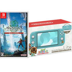 yԌz uNintendo Switch Lite ܂@ǂԂ̐XZbg@`܂߂ԂAn`v + uONE PIECE ODYSSEY fbNXGfBVv wZbg