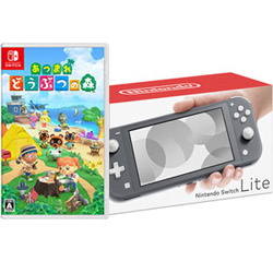 Nintendo Switch Lite グレー」 + 「あつまれ どうぶつの森」 同時購入セット｜の通販はアキバ☆ソフマップ[sofmap]