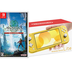 yԌz uNintendo Switch Lite CG[v + uONE PIECE ODYSSEY fbNXGfBVv wZbg