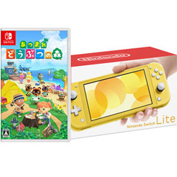 【期間限定】 「Nintendo Switch Lite イエロー」 + 「あつまれ　どうぶつの森」 同時購入セット