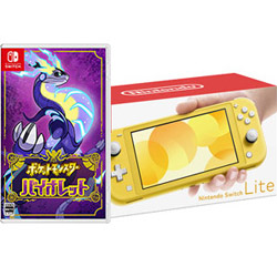 新品3点 switch lite ライト イエロー ポケモン バイオレット 即配 新品3点 switch lite ライト イエロー ポケモン バイオレット 即配