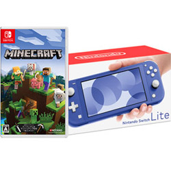 【期間限定】 「Nintendo Switch Lite ブルー」 + 「Minecraft (マインクラフト)」 同時購入セット