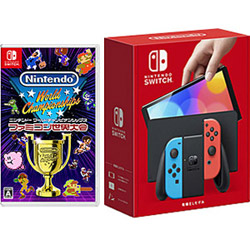 Nintendo Switch（有機ELモデル） Joy-Con(L) ネオンブルー/(R) ネオン 