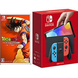 【期間限定】 「Nintendo Switch（有機ELモデル） Joy-Con(L) ネオンブルー/(R) ネオンレッド」 + 「ドラゴンボールZ KAKAROT + 新たなる覚醒セット」 同時購入セット