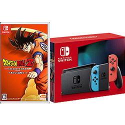 【期間限定】 「Nintendo Switch Joy-Con(L) ネオンブルー/(R) ネオンレッド」 + 「ドラゴンボールZ KAKAROT + 新たなる覚醒セット」 同時購入セット