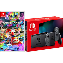【期間限定】 「Nintendo Switch Joy-Con(L)/(R) グレー」 + 「マリオカート8 デラックス」 同時購入セット