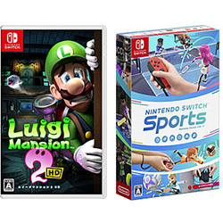 【期間限定】 「ルイージマンション２ HD」 + 「Nintendo Switch Sports」 同時購入セット