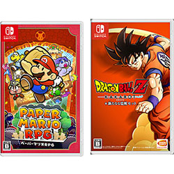 【期間限定】 「ペーパーマリオRPG」 + 「ドラゴンボールZ KAKAROT + 新たなる覚醒セット」 同時購入セット