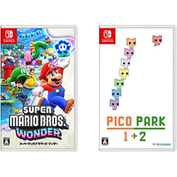 【期間限定】 スーパーマリオブラザーズ ワンダー + PICO PARK 1+2 同時購入セット