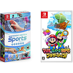 【期間限定】 Nintendo Switch Sports + マリオ＆ルイージRPG　ブラザーシップ！ 同時購入セット