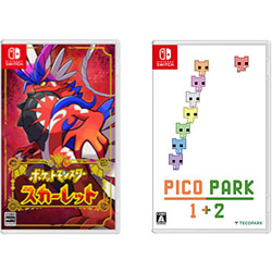 【期間限定】 ポケットモンスター スカーレット + PICO PARK 1+2 同時購入セット