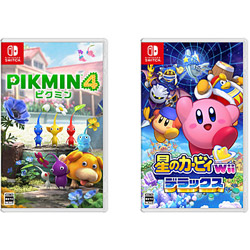 【期間限定】 Pikmin 4 + 星のカービィ Wii デラックス 同時購入セット