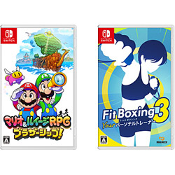 【期間限定】 マリオ＆ルイージRPG　ブラザーシップ！ + Fit Boxing 3 -Your パーソナルトレーナー- 同時購入セット