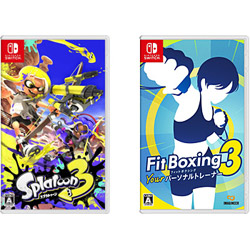 【期間限定】 スプラトゥーン3 + Fit Boxing 3 -Your パーソナルトレーナー- 同時購入セット