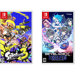 【期間限定】 スプラトゥーン3 + ベイブレードエックス XONE 同時購入セット