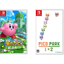 【期間限定】 星のカービィ　ディスカバリー + PICO PARK 1+2 同時購入セット