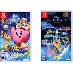 【期間限定】 星のカービィ Wii デラックス + ディズニー ミュージックパレード アンコール 同時購入セット