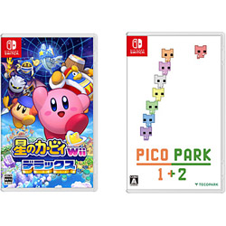 【期間限定】 星のカービィ Wii デラックス + PICO PARK 1+2 同時購入セット