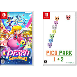 【期間限定】 プリンセスピーチ Showtime! + PICO PARK 1+2 同時購入セット