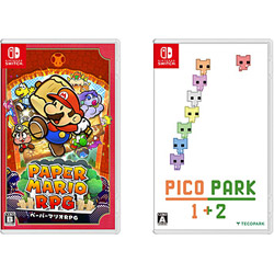 【期間限定】 ペーパーマリオRPG + PICO PARK 1+2 同時購入セット