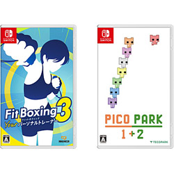 【期間限定】 Fit Boxing 3 -Your パーソナルトレーナー- + PICO PARK 1+2 同時購入セット