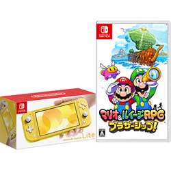 【期間限定】 Nintendo Switch Lite イエロー[ゲーム機本体] [HDH-S-YAZAA] + マリオ＆ルイージRPG　ブラザーシップ！ 同時購入セット