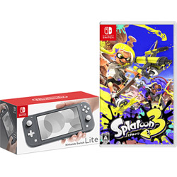 【期間限定】 Nintendo Switch Lite グレー [ゲーム機本体] [HDH-S-GAZAA] + スプラトゥーン3 同時購入セット