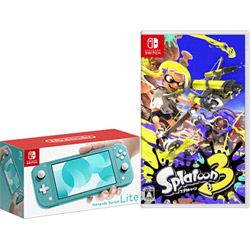 【期間限定】 Nintendo Switch Lite ターコイズ[ゲーム機本体] [HDH-S-BAZAA] + スプラトゥーン3 同時購入セット