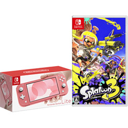 【期間限定】 Nintendo Switch Lite コーラル [ゲーム機本体][HDH-S-PAZAA] + スプラトゥーン3 同時購入セット