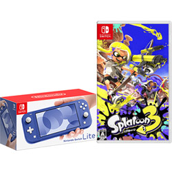 【期間限定】 Nintendo Switch Lite ブルー + スプラトゥーン3 同時購入セット