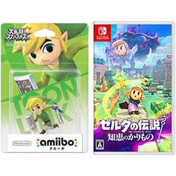 【期間限定】 ゼルダの伝説 知恵のかりもの + amiibo トゥーンリンク（大乱闘スマッシュブラザーズシリーズ） 同時購入セット