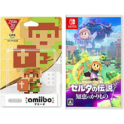 ゼルダの伝説 知恵のかりもの + amiibo リンク 【ゼルダの伝説】 （ゼルダの伝説シリーズ） 【Wii U/New3DS/New3DS LL】 同時購入セット