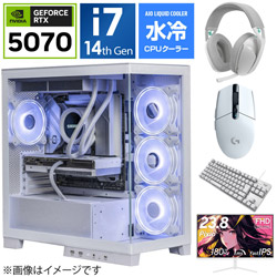 ゲーミングデスクトップパソコン S2-147F57 [RTX5070] 【新界2シリーズ