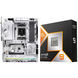  Ryzen 9 9950X3D+X870 Steel Legend WiFi