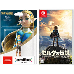 【期間限定】 ゼルダの伝説 ブレス オブ ザ ワイルド + amiibo ゼルダ【ブレス オブ ザ ワイルド】（ゼルダの伝説シリーズ） 同時購入セット