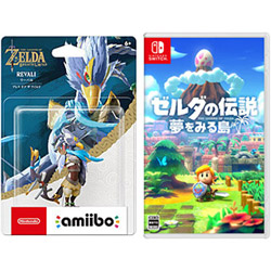 【期間限定】 ゼルダの伝説 夢をみる島 【Switchゲームソフト】 + amiibo リーバル【ブレス オブ ザ ワイルド】（ゼルダの伝説シリーズ） 同時購入セット