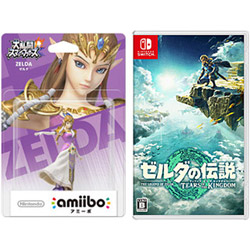 【期間限定】 ゼルダの伝説 ティアーズ オブ ザ キングダム + amiibo ゼルダ（大乱闘スマッシュブラザーズシリーズ） 同時購入セット