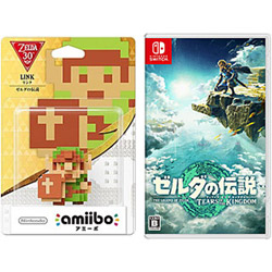 ゼルダの伝説 ティアーズ オブ ザ キングダム + amiibo リンク 【ゼルダの伝説】 （ゼルダの伝説シリーズ） 【Wii U/New3DS/New3DS LL】 同時購入セット